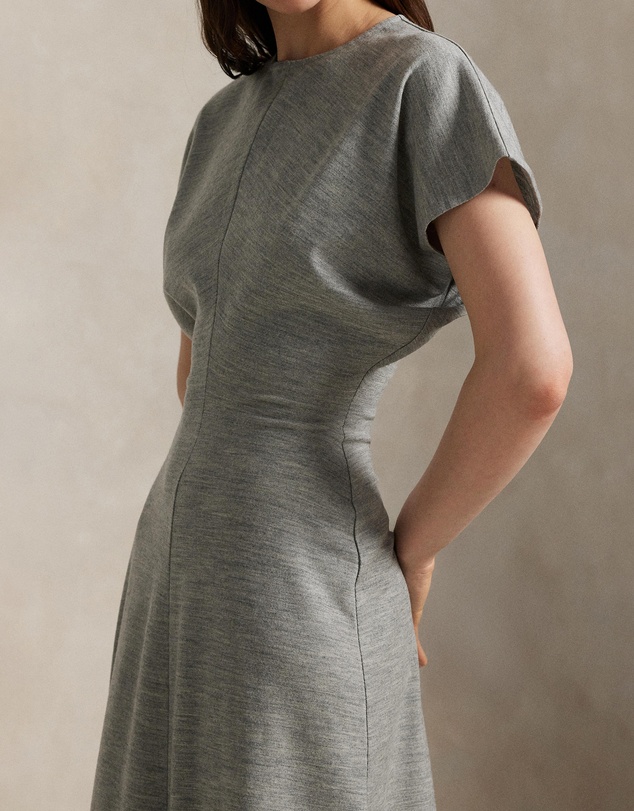 Polo Ralph Lauren - Wool-Blend Dolman Dress