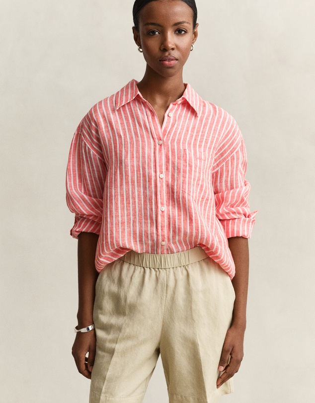 Gant - Relaxed Striped Linen Shirt