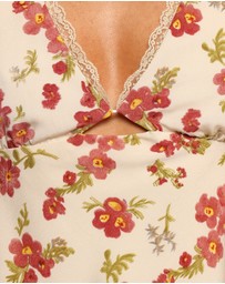 Petal & Pup - Lorelai Top - Ivory Floral