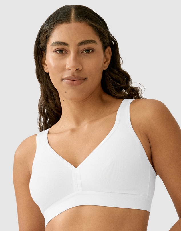 Naturana - Athleisure Cotton Padded Strap Wirefree Bra