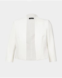 Forcast - Nikki Collarless Crop Jacket