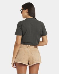 Volcom - Womens Oz Dial Crop T-Shirt