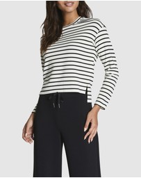 Spanx - Airessentials Ls Side Slit Top