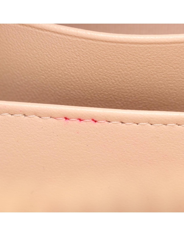 Pre-Loved by Azura Reborn - Pre-Loved CC Quilted Lambskin Chic Riviera Top Handle Vanity Case