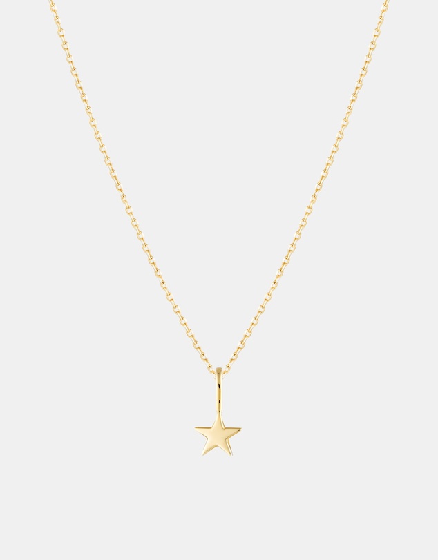 Luna Rae - Solid Gold - Litte Star Necklace