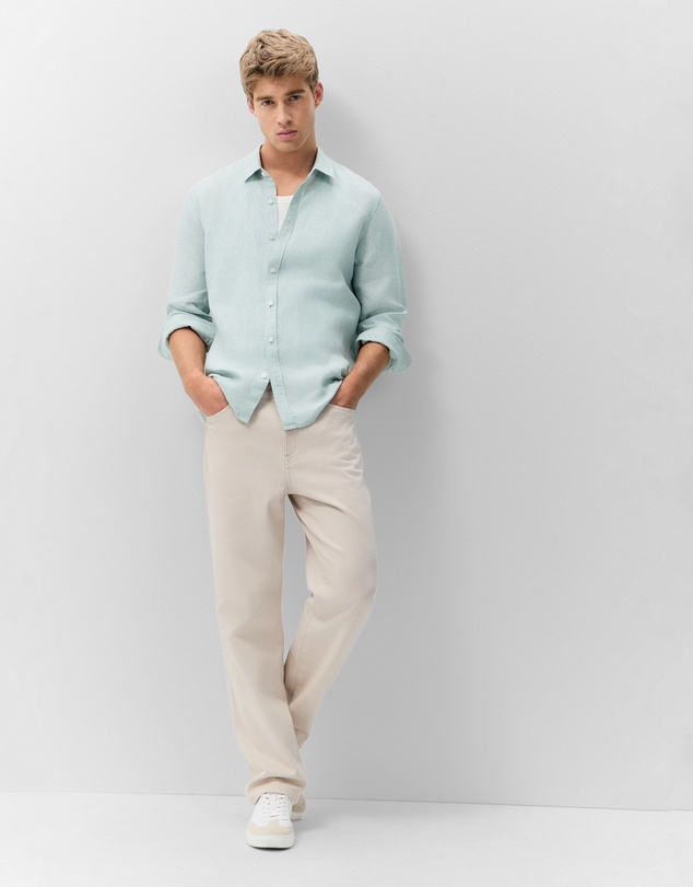 UNISON - Linen Regular Fit Shirt