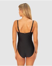 Baku Swimwear - Rococco D/DD Bandeau One piece Swimsuit