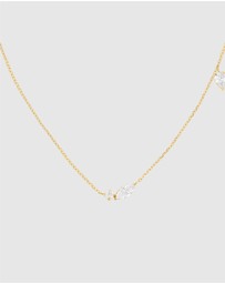 Rosefield - Mix Soft Gold-Tone Necklace