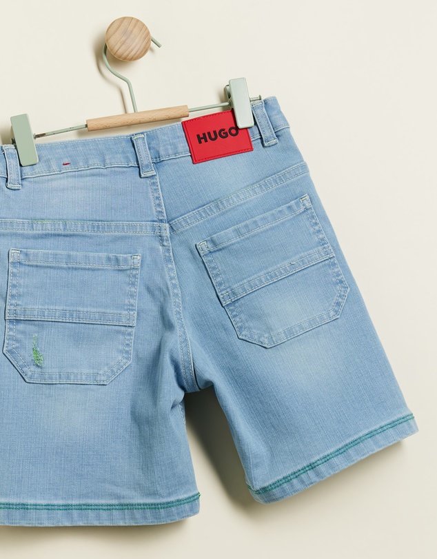HUGO - Denim Shorts - Kids-Teens