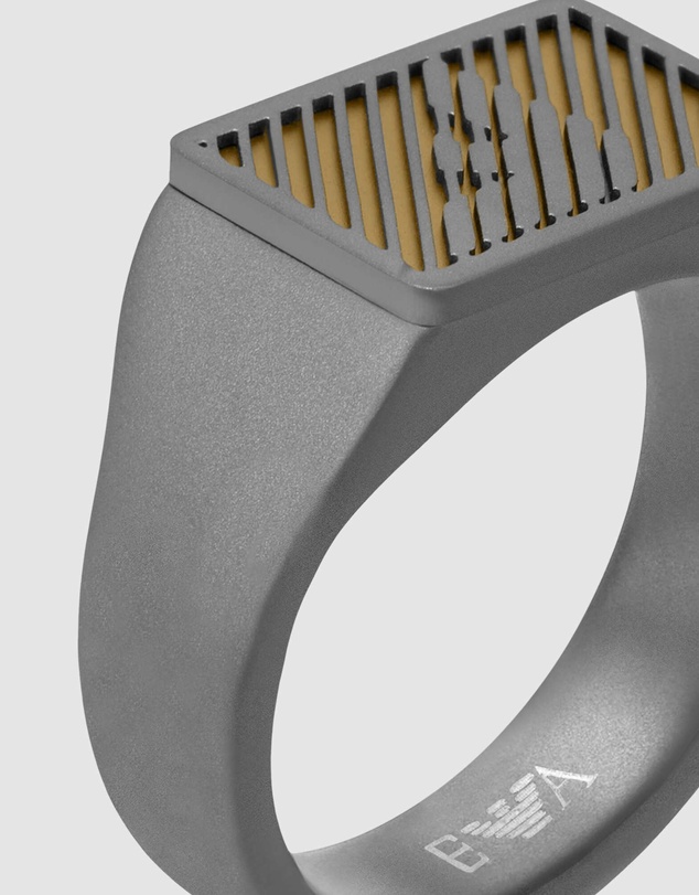 Emporio Armani - Two-Tone Signet Ring