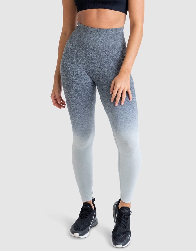 Doyoueven - Ombre Scrunch Seamless Leggings