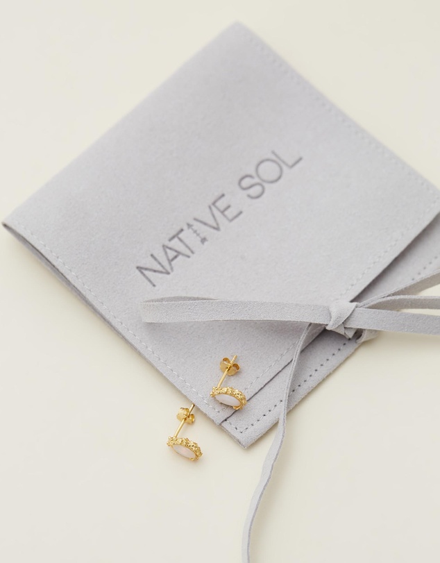 Native Sol - Simone Opal Studs