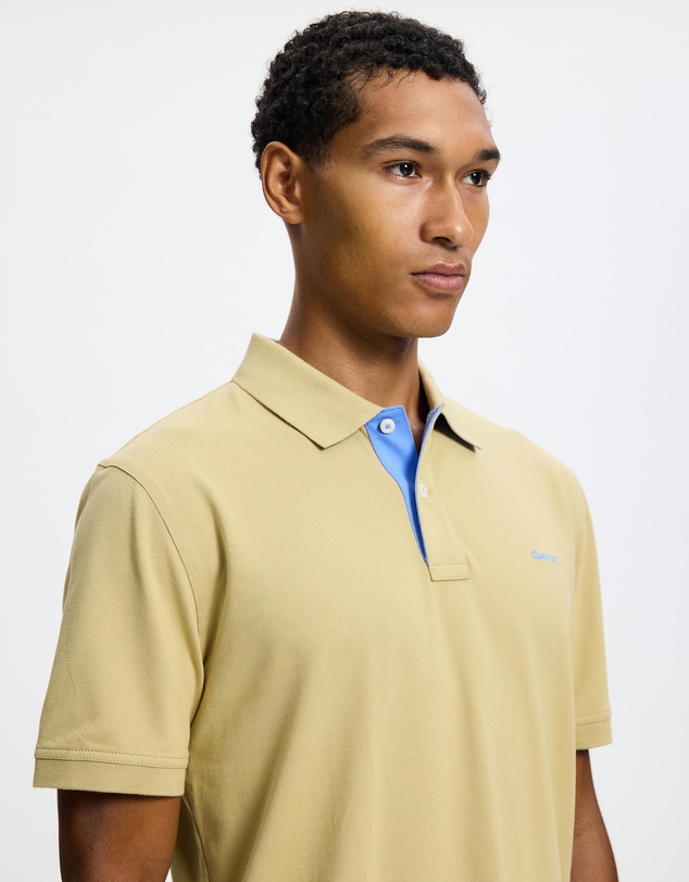 Gant - Reg Contrast Pique SS Polo