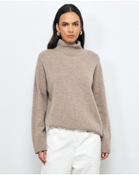AERE - Tilla Merino Wool Turtleneck Jumper