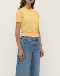 Assembly Label - Semra Cotton Cashmere SS Cardigan