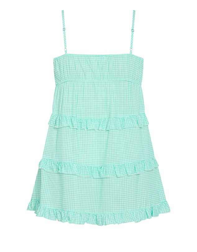 City Chic - Gigi Gingham Sleepwear Chemise