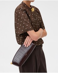 Oroton - Naia Textured Clutch
