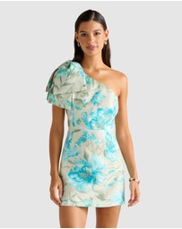 Forever New - Darcy One Shoulder Bow Mini Dress