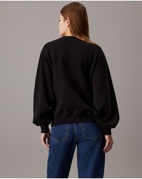 Calvin Klein Jeans - Relaxed Chenille Monogram Sweatshirt
