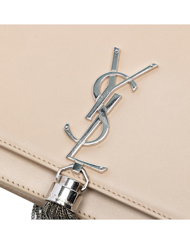 Pre-Loved by Azura Reborn - Pre-Loved Smooth Calfskin Monogram Kate Tassel Wallet on Chain