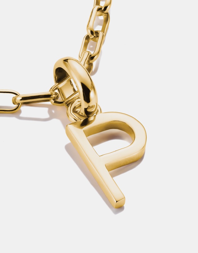 THOMAS SABO - THOMAS SABO Connect Charm letter P Gold