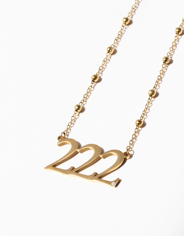 Jackie Mack - Harmony Necklace Angel Number 222