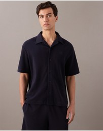 Calvin Klein Jeans - Waffle Knit Camp Shirt