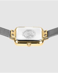 Bering - Petite Square 35mm Silver Watch