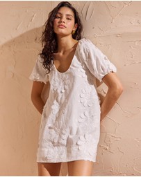 MINKPINK - Alessia Smock Mini Dress