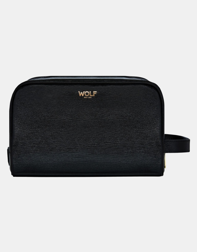 Wolf - Wolf W Logo Washbag Black