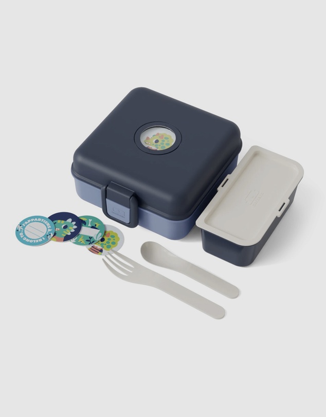 Monbento - Monbento Mb Sandwich Lunch Box Snacky - Blue Infinity