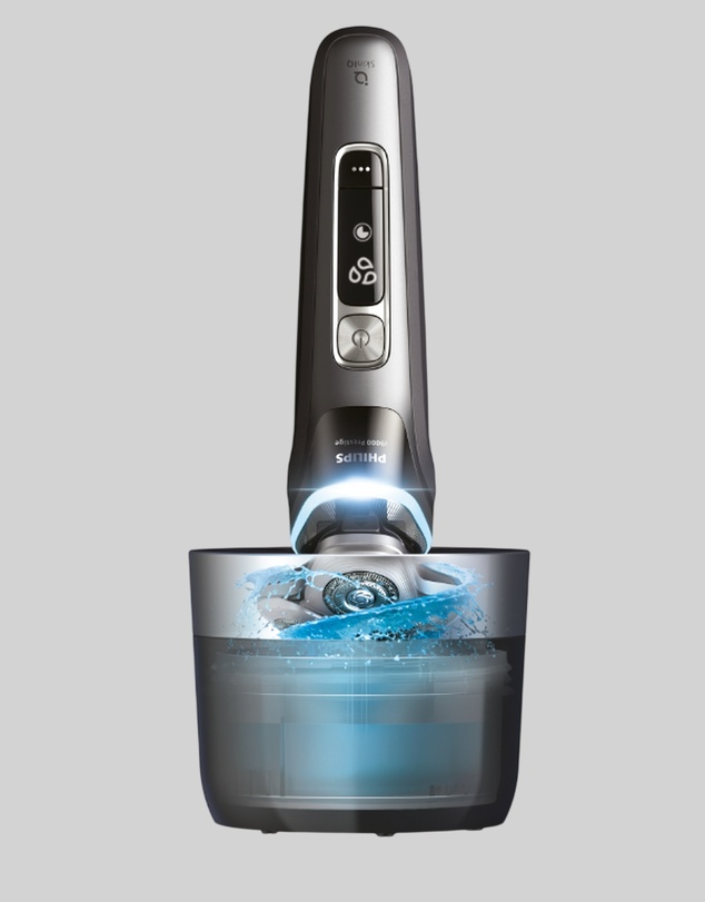 Philips - Philips Series i9000 Prestige Electric Shaver - Dark Slate