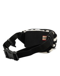 Pre-Loved by Azura Reborn - Pre-Loved Zebra Print Nylon Logo Cannon Belt Bag