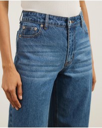 Atmos&Here - Kendal Mid Rise Relaxed Jeans
