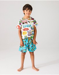 Kip&Co - KipCo x Mambo Sticker Club Organic Cotton T-Shirt - Kids