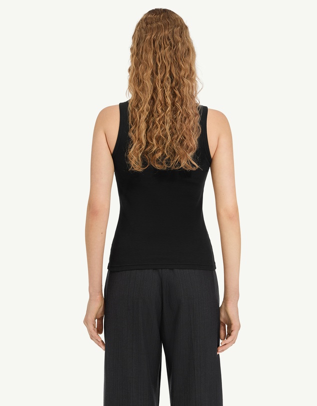 MM6 Maison Margiela - Logo Patch Tank Top