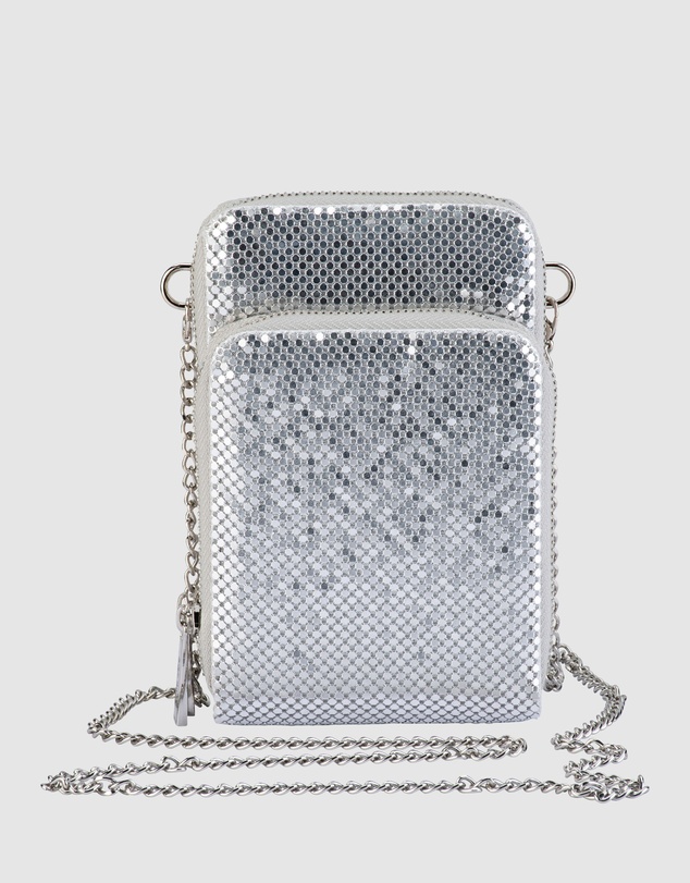Olga Berg - Elton Mesh Cross Body Bag