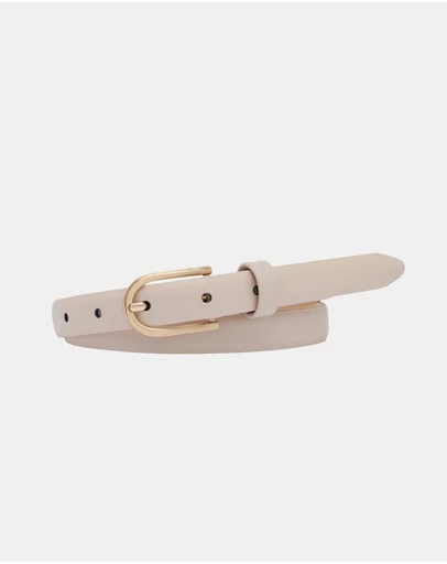 Buckle - Yarra. Australian Made Classic Leather Belt. 19mm width.
