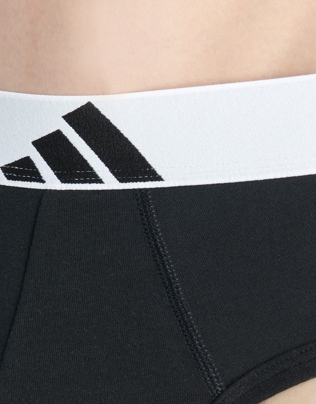 adidas Sportswear - 3 Pack Active Flex Cotton Brief Underwear