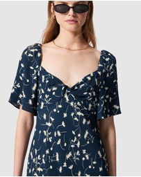& Other Stories - Flutter-Sleeve Midi Dress