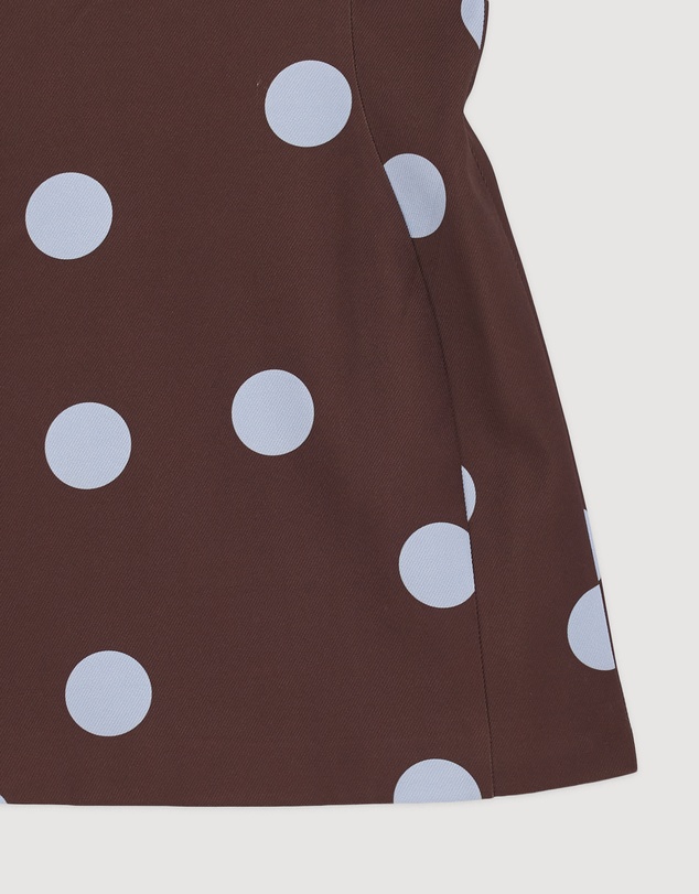 Revibe - Repaired BY JOHNNY. Paloma Polka Mini Dress - AU 8