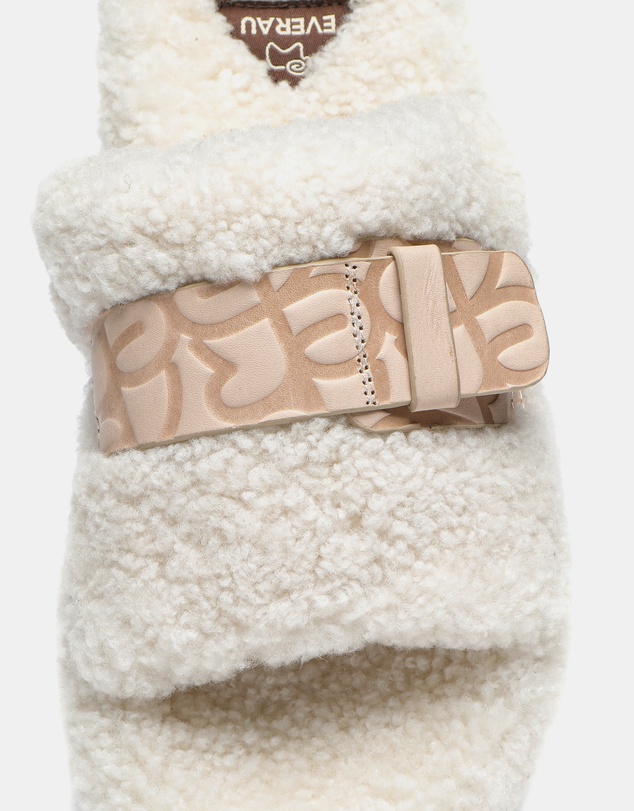 EVERAU - EverAU Ugg Croft Wool Upper Sandals