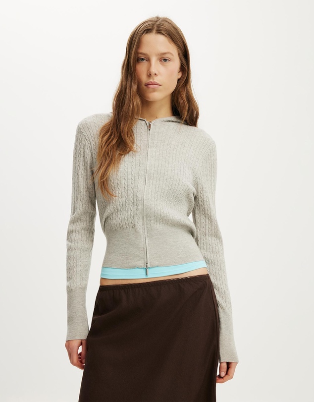 Cotton On - Everfine Hooded Knit