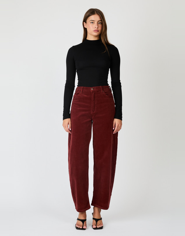 Rolla's - Gigi Barrel Cord Burnt Sienna