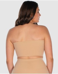 B Free Intimate Apparel - Curvy Strapless Bandeau Bra (A-B-C-D-DD) Cup