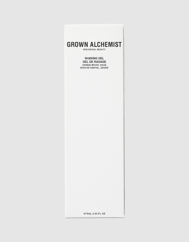 Grown Alchemist - Shaving Gel Sandalwood, Sage