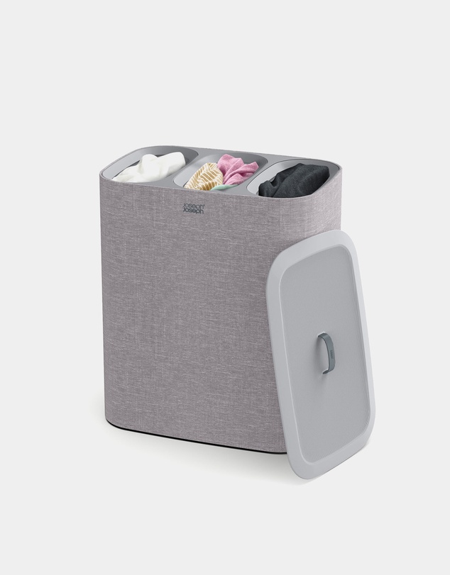 Joseph Joseph - Tota Trio 90L Laundry Separation Basket (Grey)