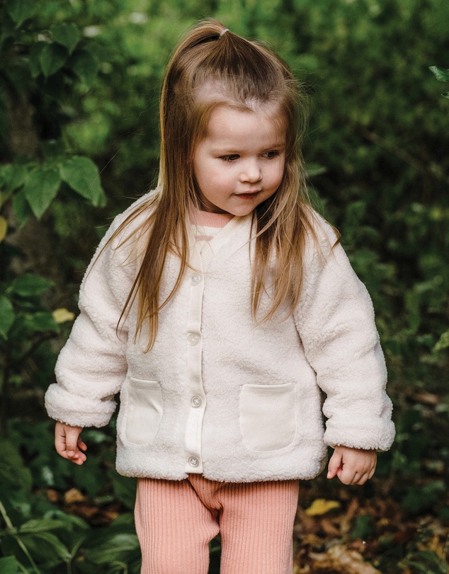 Kynd Baby - Sherpa Jacket in Ivory