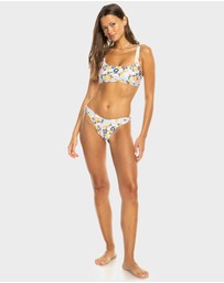Roxy - Womens Salma Skimpy Coverage Bikini Bottoms