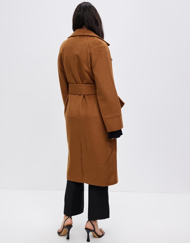 Third Form - Uncover Woolen Trench Coat